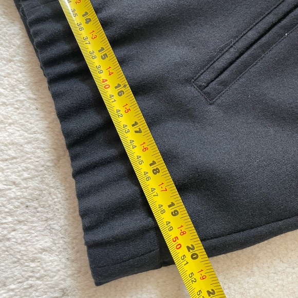 1980s JOSEPH HO  100% Wool Double Breasted Embroidered Bomber EUC - Picture 15 of 16